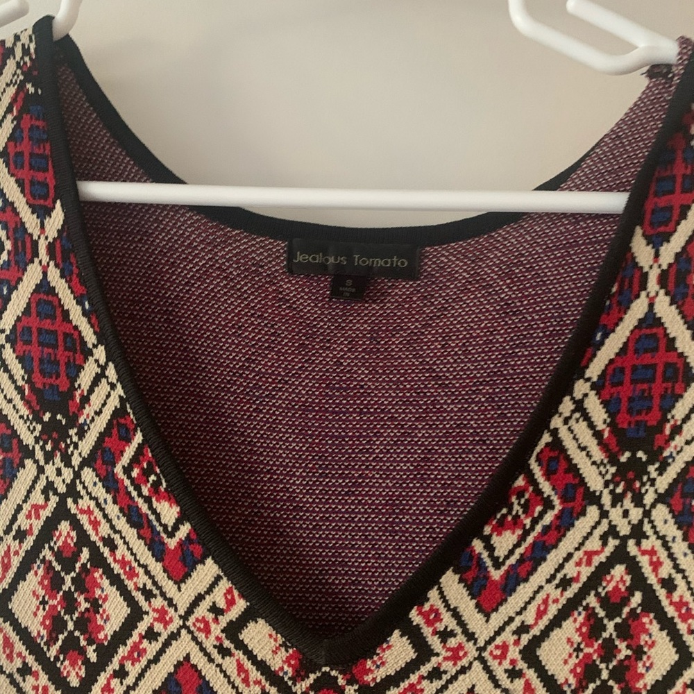 Patterned midi dress - Picture 3 of 3